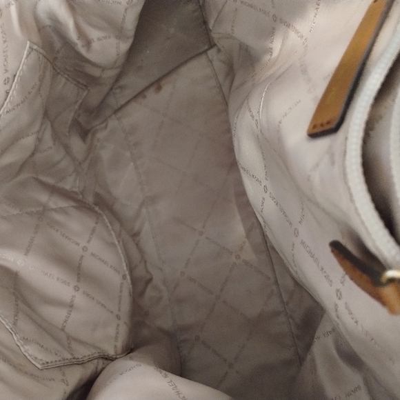 Michael Kors Brown Leather Tote Bag - Picture 7 of 8